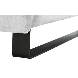 Switch Eckcouch Mikrofaser 3-Sitzer Grau