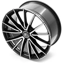 V1 Wheels V2 8,0 x 18 5 x 120 ET45 MB72,6 Schwarz