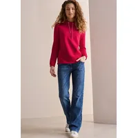 Cecil Langarmshirt, mit Funnelneck Cecil granita red L