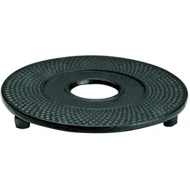 Ibili - Flache Teekannenschale, 13 cm, Gusseisen