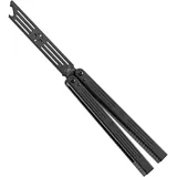 MARCOLO NEW Fliper C116 Aluminum Integral Channel Handle Adopts Effective Bushings System Matched with Copper Washer, Advanced Bottle Opener Black