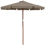 Kingsleeve® Sonnenschirm Ø 330 cm taupe