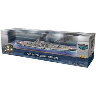 CARSON Forces of Valor 1:700 Dt. Schlachts. Bismarck Mai 41 DK. - Standmodell, Modellbau, Diorama Modell, Militär Modellbau, Militär Boot Modell, Schiff Standmodell, Mehrere Farben.