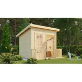 Lasita Maja Kinderspielhaus Natur Flipp 160 cm x 200 cm