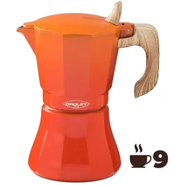 Oroley Petra Kaffeemaschine 9 Tassen Orange - One Size