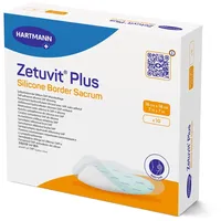 Hartmann Zetuvit Plus Silicone Border Sacrum 18x18cm