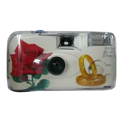 Single Use Camera Flash 400 27 Rosa mit Ringen