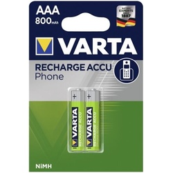 Varta T398 Akku Micro 2er Pack
