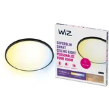 WIZ Deckenleuchte SuperSlim Kunststoff Ø 29,2 cm 16 W inkl. dimmbarer LED schwarz