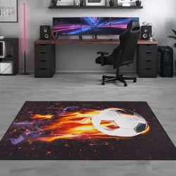 Fresh Kids Fußball Flammen 160x220 cm