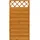 Andrewex Sichtschutzzaun Element Country 180 x 90 cm pinie