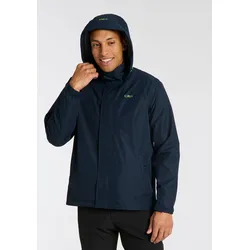 Regenjacke, mit Kapuze, Atmungsaktiv & Winddicht & Wasserdicht, Gr. 48, marine, , 61933750-48