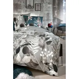 CASANOVA casa NOVA Satin-Bettwäsche FLORENTINE, 135 x 200 cm - Mehrfarbig - Baumwolle - mit Reißverschluss