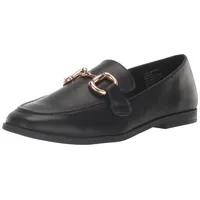 Esprit Damen Britney Loafer flach, Schwarz (Black Pu), 38 EU - 38 EU