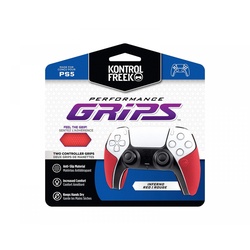 KontrolFreek Performance Grips Inferno Red - PS5