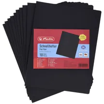 Herlitz Schnellhefter A4 Schwarz 10 St.