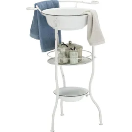 Haku-Möbel HAKU Möbel Badmöbel-Set 28361 weiß 56,0 x 40,0 x 85,0 cm