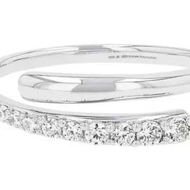 Tom Tailor Schmuck Geschenk Silber 925, 6 mm, mit Zirkonia (synth.)