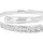 Tom Tailor Schmuck Geschenk Silber 925, 6 mm, mit Zirkonia (synth.)