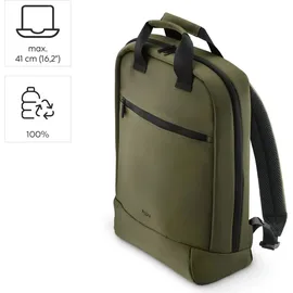 Hama Laptop-Rucksack Ultra Lightweight bis 41 cm (16,2 Oliv