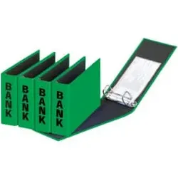 PAGNA Bankordner 25x14cm grün 40801-05 Basic Colours