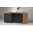 kochstation Kochinsel Sole 200 x 90 x 90 cm Grau