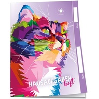 Trötsch Verlag Trötsch Hausaufgabenheft für Schlaue Color Cat
