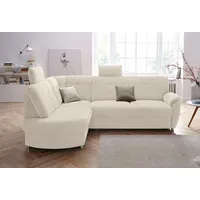 sit&more Ecksofa »Sonoma L-Form«, wahlweise mit Bettfunktion und Bettkasten beige