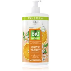 Eveline Cosmetics Bio Organic Verfeinernder Körperbalsam mit festigender Wirkung 650 ml