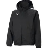 Puma teamLIGA Allwetter Jacke Kinder black 152