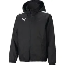 Puma teamLIGA Allwetter Jacke Kinder black 152