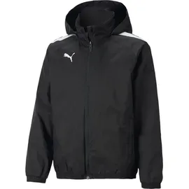 Puma teamLIGA Allwetter Jacke Kinder black 152