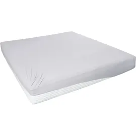H. G. Hahn-Haustextilien GmbH Spannbettlaken Jersey-Elasthan 90-100 x 200 cm grau