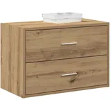 vidaXL Artisan-Eiche Büroschrank 60x31x40cm Braun