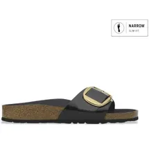 Birkenstock Madrid Big Buckle Naturleder Lack High Shine Black 41
