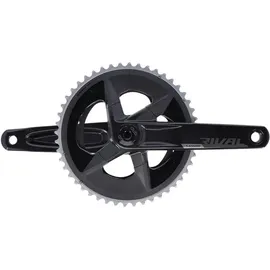 Sram Rival AXS Quarq Powermeter Kurbel Road DUB 2x12-fach 48/35T schwarz 175mm 2022 Powermeter Kurbeln