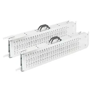 Arebos Auffahrrampe für Motorrad, und Kleinfahrzeuge, klappbar, 180cm Länge, 400kg Tragkraft, 2 Stück