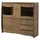 MASSIVMOEBEL24.DE Highboard 166 x 48 x 145 cm Braun
