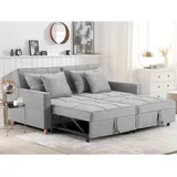 Yodolla - 3-in-1 Schlafsessel, Doppelbett mit Verstellbarer Rückenlehne zu einem Schlafsofa, Schlafsessel mit Bettfunktion, Ausziehbar Schlafsofa für