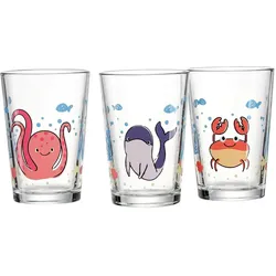 Ritzenhoff & Breker Kindergläser Unterwasserwelt 205 ml 3er Set