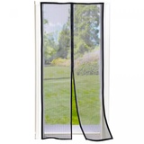 BAKAJI Guard 'N Care - Magnet Fliegengitter Tür Vorhang Anti-Insekten/ Sofortiger Schutz gegen Moskitos, Insekten, Fliegen/ 220 x 100 cm
