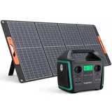 SWAREY S1000 1000W(1500W Spitze) Power Station Solargenerator mit 100W Solarpanel, PD65W Typ-C 725,76Wh Power Bank Ladegerät
