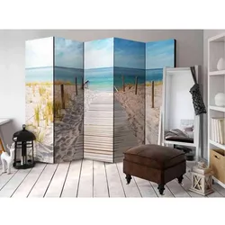 Spanische Wand mit Nordsee Motiv modern