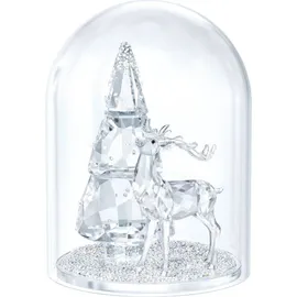 Swarovski Tannenbaum & Hirsch Glasglocke, Kristall, weiß, 15.7