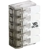 ViD Hebelklemme UC05 0,2-4,0 mm2 5-Polig 25 Stück