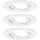 Paulmann LED Einbauleuchte Nova Plus Coin IP65 rund weiß matt schwenkbar Ø 9,3 cm