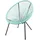 Garden Pleasure Dalida Gartenstuhl 73 x 73 x 93 cm mint 2 St.