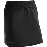 Maier Sports Damen Raindrop Skirt W Rock, Black, 40