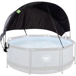 Poolverdeck EXIT „Universal“ Verdecke schwarz Poolplanen ø 244 cm
