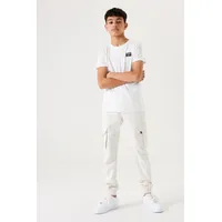GARCIA Cargohose in Creme - 134